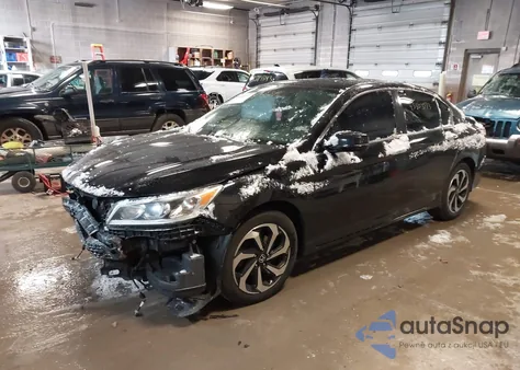 2017 Honda Accord Ex-L из США, поврежденный, VIN 1HGCR2F85HA140502